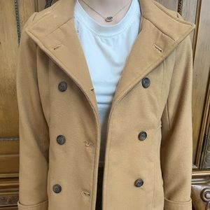 Forever 21 Girls Brown Peacoat